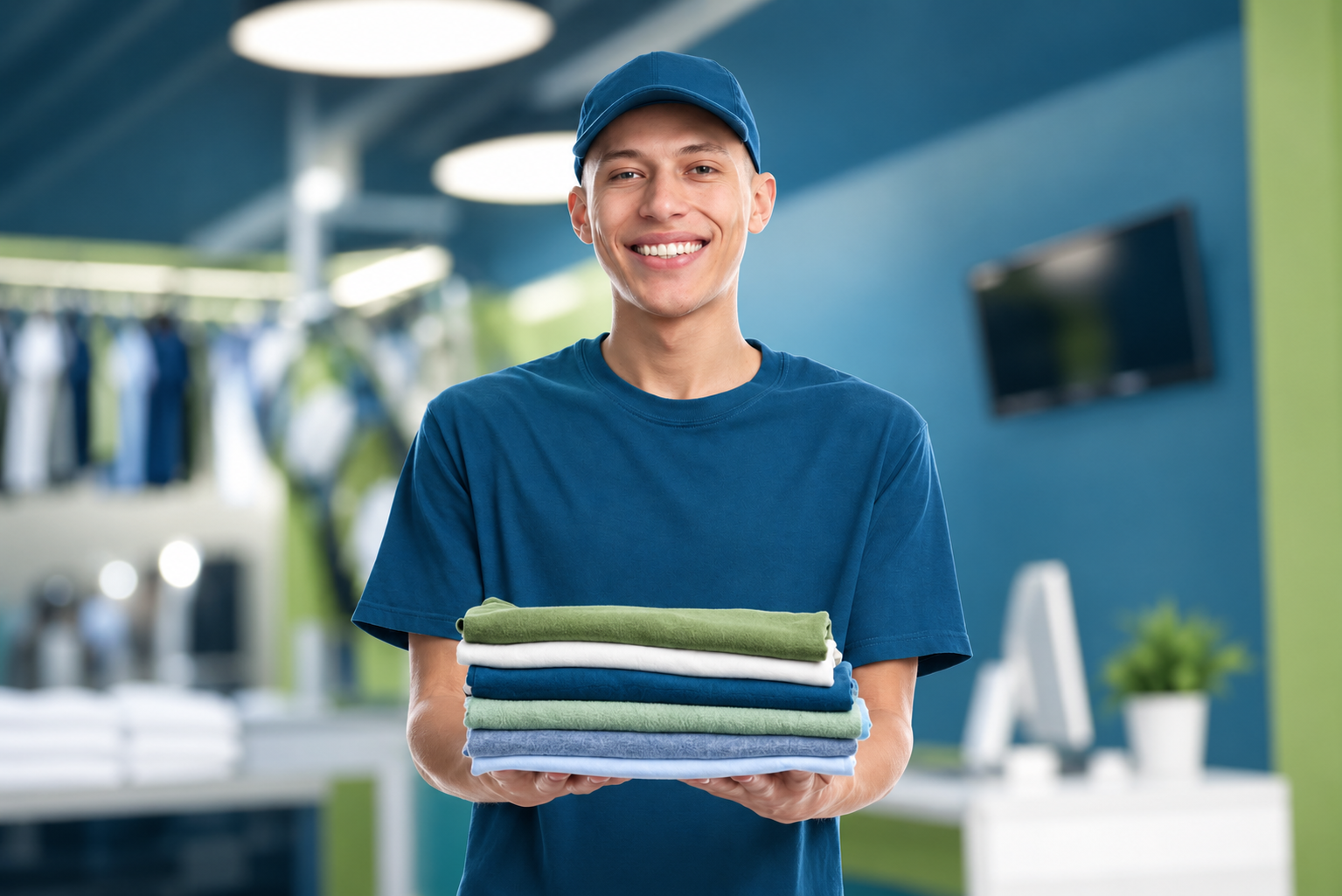 Delivery Blue Green